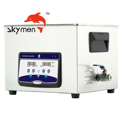 15L Ultrasonic Cleaning Machine with Digital Timer adjustable for Cleaning Medical Tools Mental Parts