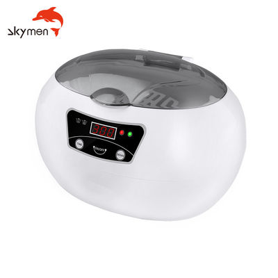 Skymen 0.6L 35W Sonic Ultrasonic Jewelry Cleaner Onboard Buttons