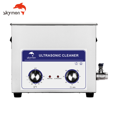 Automotive Parts 10L Ultrasonic Cleaner Stainless Steel 40KHz Mechanical Timer Setting