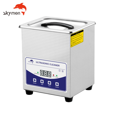 2L 80W Stainless Steel Ultrasonic Cleaner For 3d Prints Adjustable Timer Heater